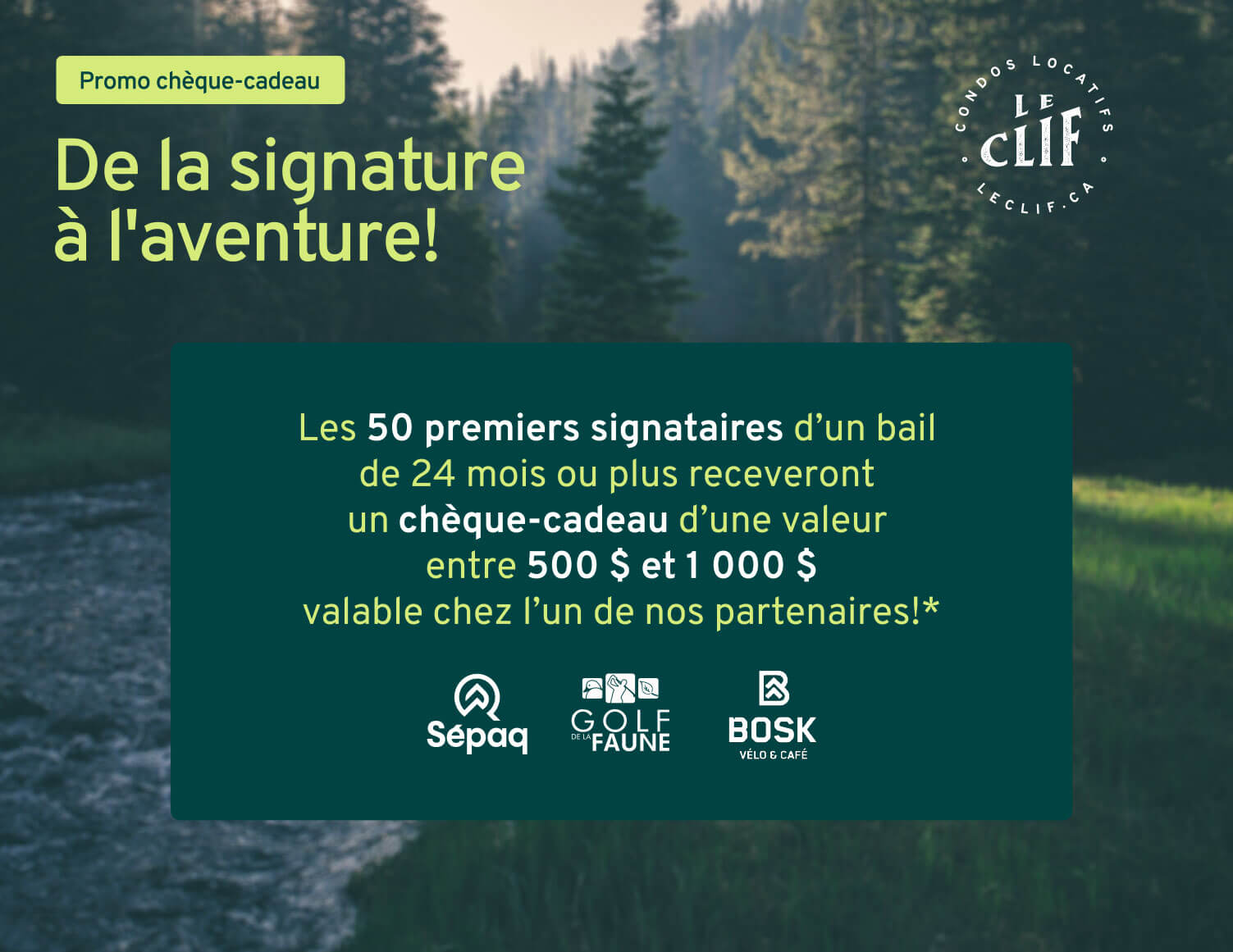 Le Clif | Condos locatifs
